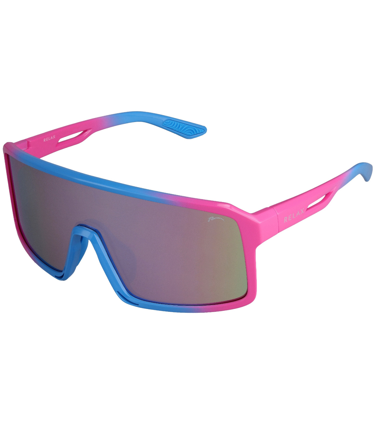  
	Materi&aacute;l: Grilamid TR90
	
		Povrchov&aacute; &uacute;prava čočky: RED SKY PLATINUM
	
		Kategorie slunečn&iacute;ho filtru: S3


	Materi&aacute;l čočky: n&aacute;razuvzdorn&yacute; polykarbon&aacute;t

	Barva: růžov&aacute;, modr&aacute;, matn&aacute;

	Popis velikosti: 129-0-124
 (799.00 Kč)