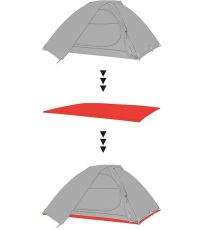 Podložka pod stan pro 3 osoby GROUNDSHEET 3 HANNAH