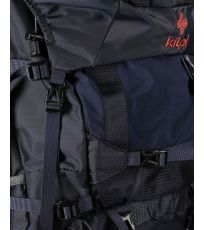 Unisex turistický batoh 45 l ECROW 45-U KILPI Tmavě modrá