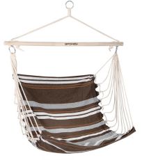 Houpací síť -hnědé pruhy BENCH Spokey