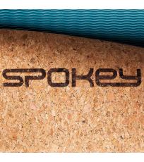 Podložka na jógu korková - modrá SAVASANA Spokey 