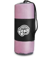 Rychleschnoucí ručník 80x160 cm - černo-bílý HASBRO PINKIE Spokey 