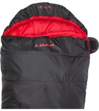 Mumiový spací pytel LENOX LOAP Černá