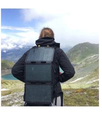 Přenosný solární panel 18 W Fusion Flex YATE černá                       